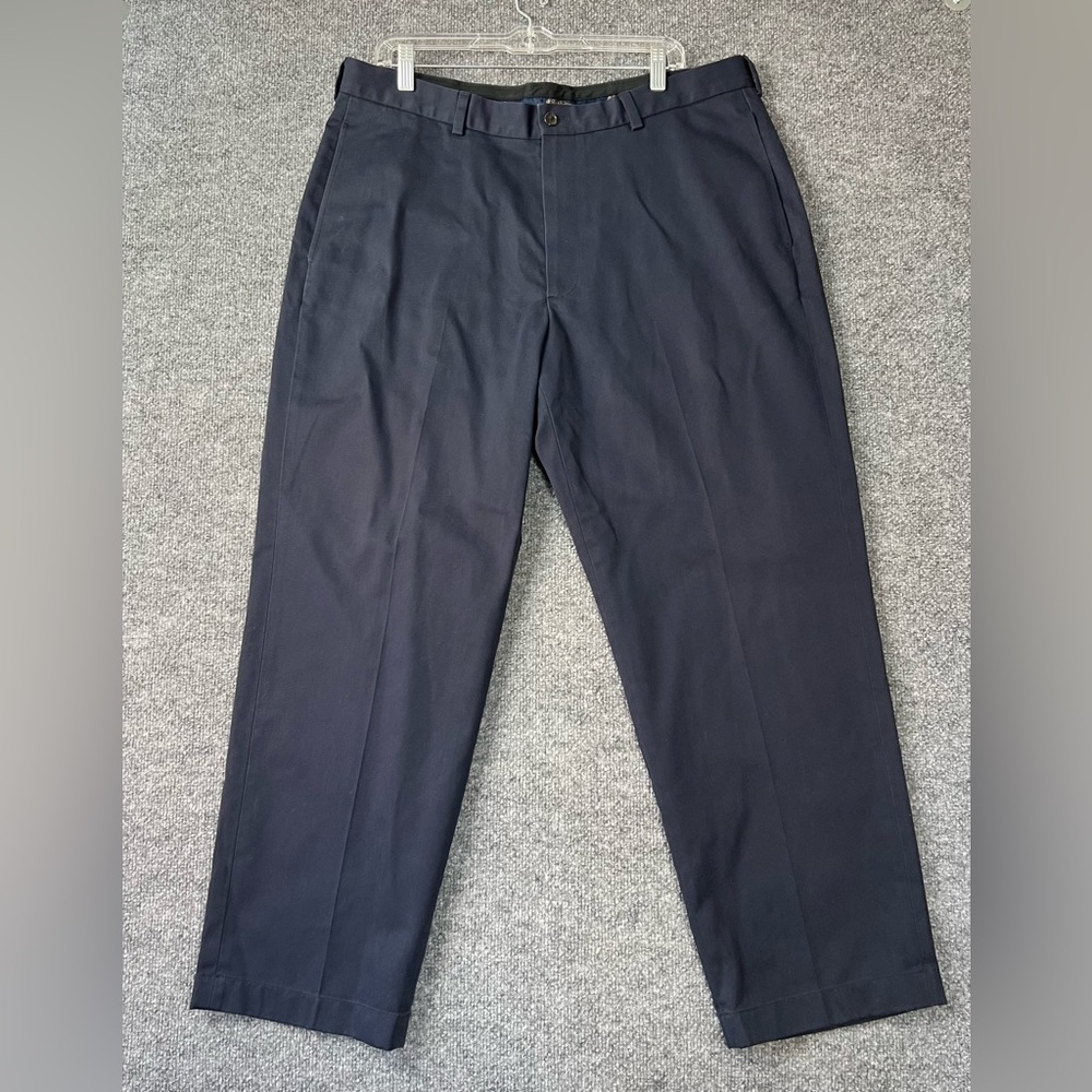 Brooks Brothers‎ Mens Pant 38x30 Advantage Chino Hudson Navy Blue Cotton Preppy